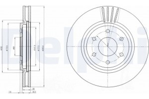 Delphi Δισκόπλακα - BG4205