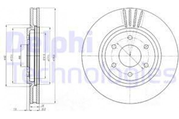 Delphi Δισκόπλακα - BG4205