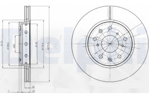 Delphi Δισκόπλακα - BG4208