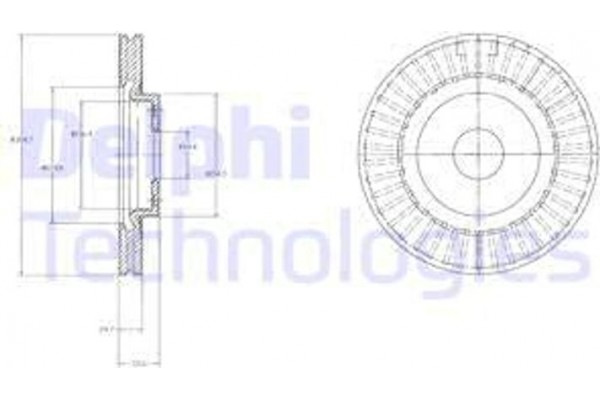 Delphi Δισκόπλακα - BG4214