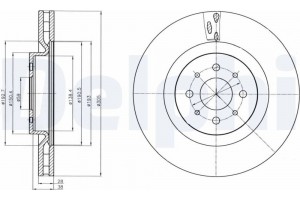 Delphi Δισκόπλακα - BG4308