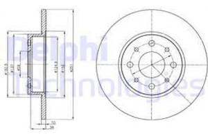 Delphi Δισκόπλακα - BG4312