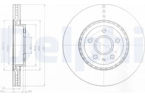 Delphi Δισκόπλακα - BG9068