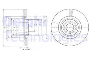Delphi Δισκόπλακα - BG9098