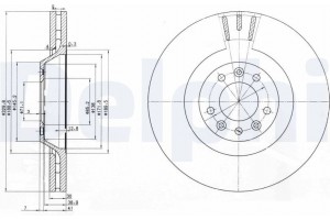 Delphi Δισκόπλακα - BG9844