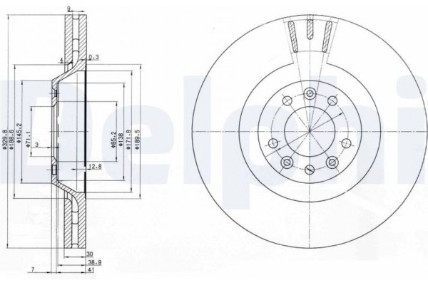 Delphi Δισκόπλακα - BG9844