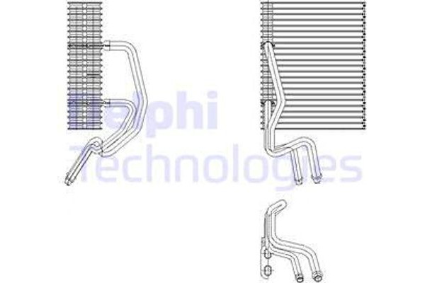 Delphi Εξαεριωτής, Σύστημα Κλιματισμού - TSP0525177