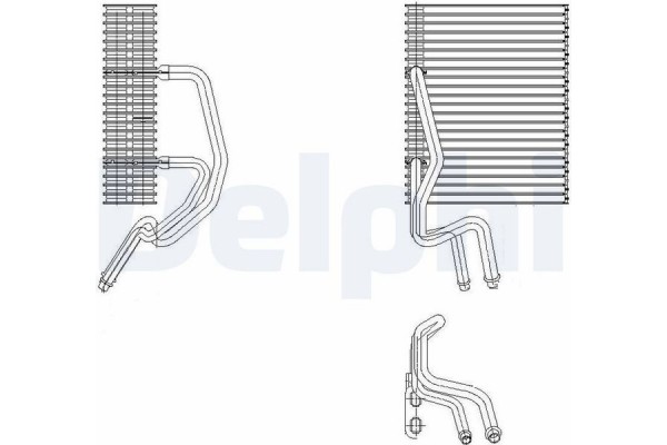 Delphi Εξαεριωτής, Σύστημα Κλιματισμού - TSP0525177