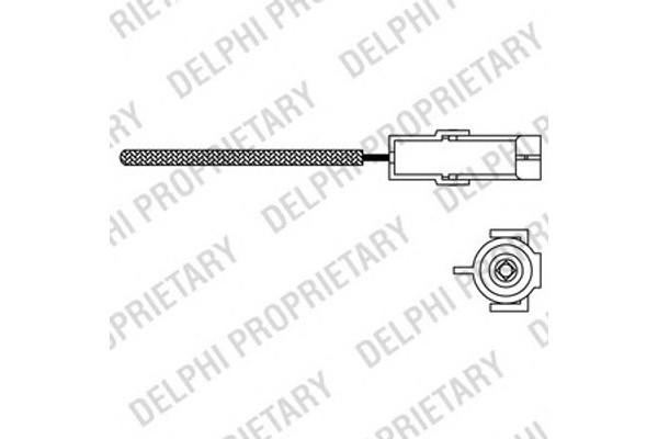 Delphi Αισθητήρας Λάμδα - ES10966-12B1
