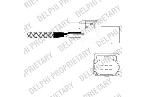 Delphi Αισθητήρας Λάμδα - ES11015-12B1