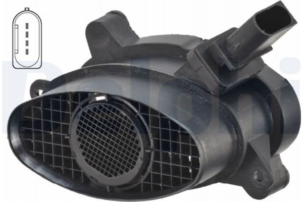 Delphi Μετρητής Μάζας Αέρα - AF10303-12B1 Delphi Μετρητής Μάζας Αέρα - AF10303-12B1