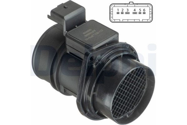 Delphi Μετρητής Μάζας Αέρα - AF10369-12B1 Delphi Μετρητής Μάζας Αέρα - AF10369-12B1
