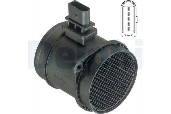 Delphi Μετρητής Μάζας Αέρα - AF10408-12B1 Delphi Μετρητής Μάζας Αέρα - AF10408-12B1