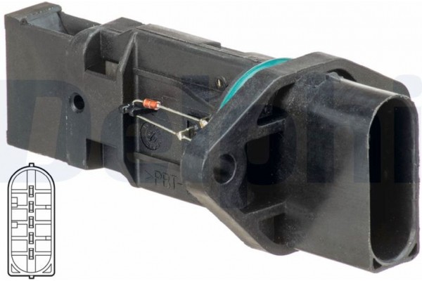 Delphi Μετρητής Μάζας Αέρα - AF10584-12B1 Delphi Μετρητής Μάζας Αέρα - AF10584-12B1