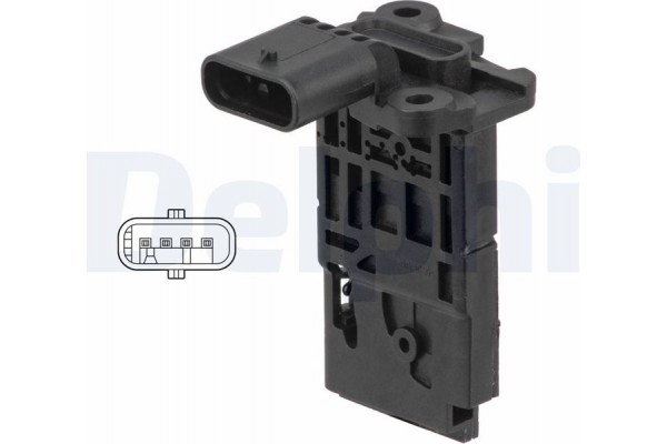 Delphi Μετρητής Μάζας Αέρα - AF10766-12B1 Delphi Μετρητής Μάζας Αέρα - AF10766-12B1