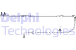 Delphi Προειδοπ. επαφή, Φθορά Υλικού Τριβής Των Φρένων - LZ0319