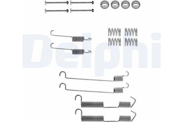 Delphi Σετ βοηθ. εξαρτημάτων, Σιαγόνες Φρένου - LY1054 Delphi Σετ βοηθ. εξαρτημάτων, Σιαγόνες Φρένου - LY1054