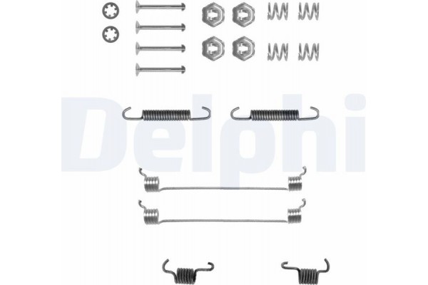 Delphi Σετ βοηθ. εξαρτημάτων, Σιαγόνες Φρένου - LY1055
