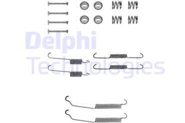 Delphi Σετ βοηθ. εξαρτημάτων, Σιαγόνες Φρένου - LY1129