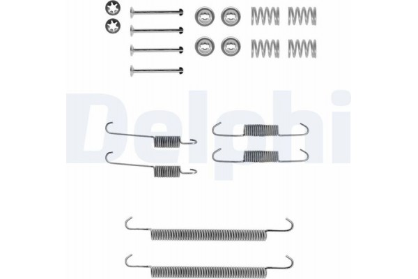 Delphi Σετ βοηθ. εξαρτημάτων, Σιαγόνες Φρένου - LY1132