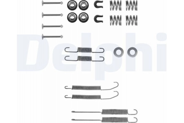 Delphi Σετ βοηθ. εξαρτημάτων, Σιαγόνες Φρένου - LY1199