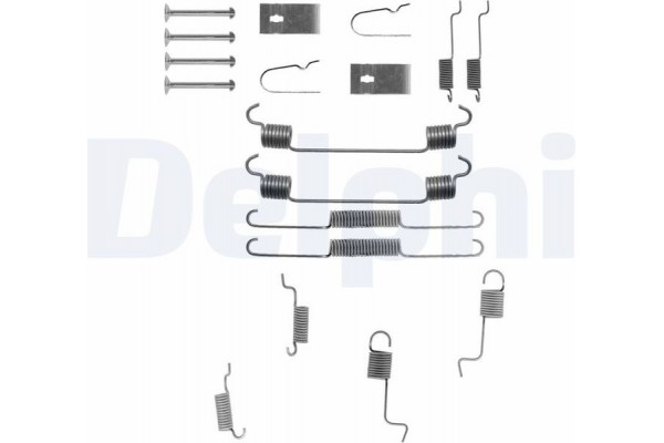 Delphi Σετ βοηθ. εξαρτημάτων, Σιαγόνες Φρένου - LY1217 Delphi Σετ βοηθ. εξαρτημάτων, Σιαγόνες Φρένου - LY1217
