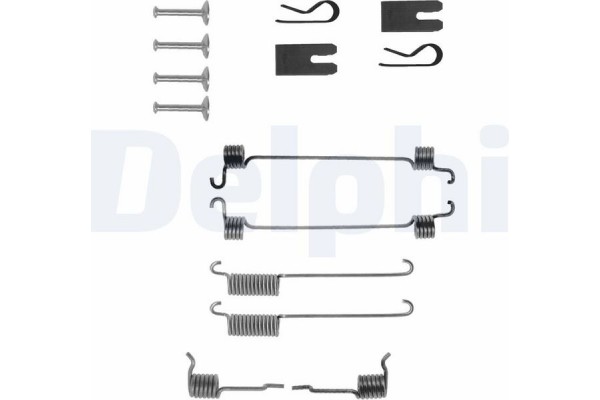 Delphi Σετ βοηθ. εξαρτημάτων, Σιαγόνες Φρένου - LY1256 Delphi Σετ βοηθ. εξαρτημάτων, Σιαγόνες Φρένου - LY1256