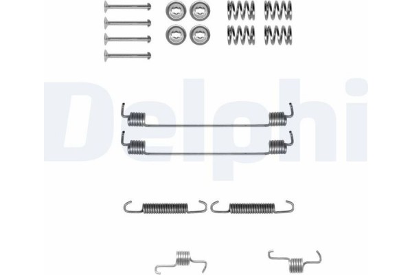 Delphi Σετ βοηθ. εξαρτημάτων, Σιαγόνες Φρένου - LY1303 Delphi Σετ βοηθ. εξαρτημάτων, Σιαγόνες Φρένου - LY1303