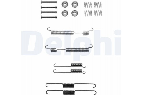 Delphi Σετ βοηθ. εξαρτημάτων, Σιαγόνες Φρένου - LY1318
