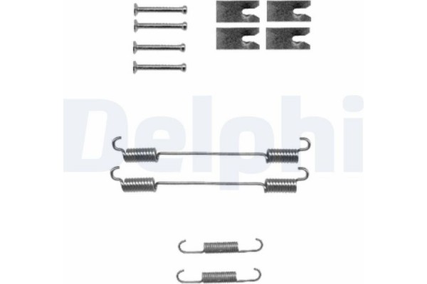 Delphi Σετ βοηθ. εξαρτημάτων, Σιαγόνες Φρένου - LY1346
