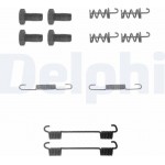 Delphi Σετ βοηθ. εξαρτημάτων, Σιαγόνες Χειρόφρενου - LY1104 Delphi Σετ βοηθ. εξαρτημάτων, Σιαγόνες Χειρόφρενου - LY1104