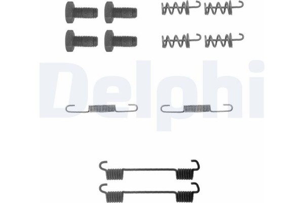 Delphi Σετ βοηθ. εξαρτημάτων, Σιαγόνες Χειρόφρενου - LY1104 Delphi Σετ βοηθ. εξαρτημάτων, Σιαγόνες Χειρόφρενου - LY1104