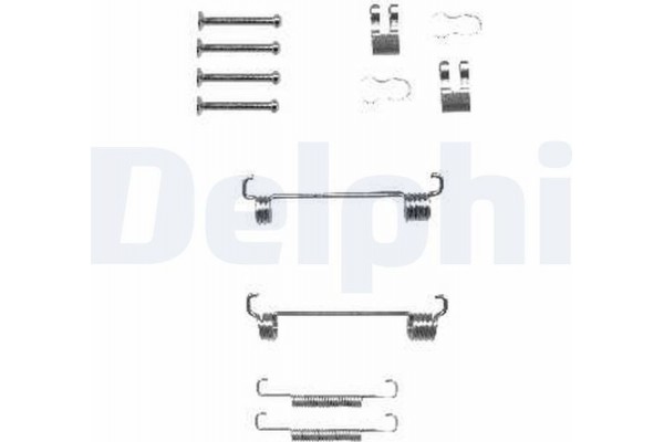 Delphi Σετ βοηθ. εξαρτημάτων, Σιαγόνες Χειρόφρενου - LY1344 Delphi Σετ βοηθ. εξαρτημάτων, Σιαγόνες Χειρόφρενου - LY1344