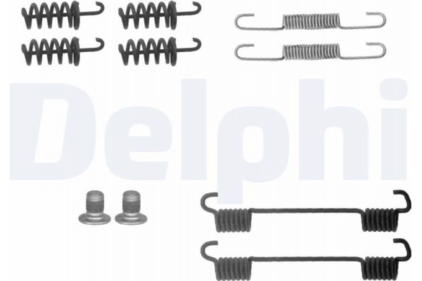 Delphi Σετ βοηθ. εξαρτημάτων, Σιαγόνες Χειρόφρενου - LY1360 Delphi Σετ βοηθ. εξαρτημάτων, Σιαγόνες Χειρόφρενου - LY1360