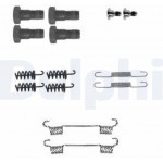 Delphi Σετ βοηθ. εξαρτημάτων, Σιαγόνες Χειρόφρενου - LY1395 Delphi Σετ βοηθ. εξαρτημάτων, Σιαγόνες Χειρόφρενου - LY1395