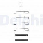 Delphi Σετ βοηθ. εξαρτημάτων, Τακάκια Φρένων - LX0044