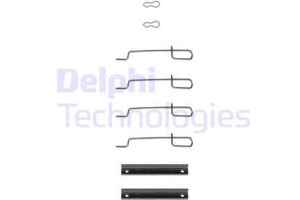 Delphi Σετ βοηθ. εξαρτημάτων, Τακάκια Φρένων - LX0044