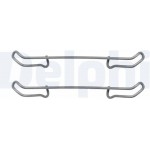 Delphi Σετ βοηθ. εξαρτημάτων, Τακάκια Φρένων - LX0076