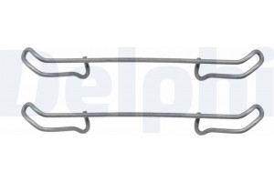 Delphi Σετ βοηθ. εξαρτημάτων, Τακάκια Φρένων - LX0076