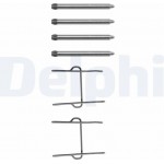 Delphi Σετ βοηθ. εξαρτημάτων, Τακάκια Φρένων - LX0081 Delphi Σετ βοηθ. εξαρτημάτων, Τακάκια Φρένων - LX0081