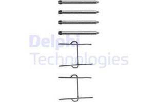 Delphi Σετ βοηθ. εξαρτημάτων, Τακάκια Φρένων - LX0081