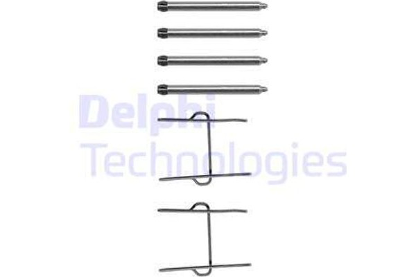 Delphi Σετ βοηθ. εξαρτημάτων, Τακάκια Φρένων - LX0081
