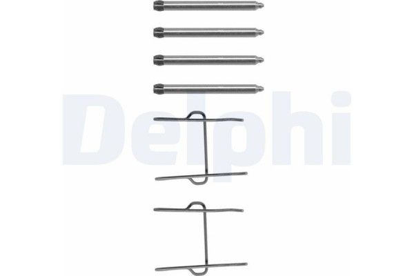 Delphi Σετ βοηθ. εξαρτημάτων, Τακάκια Φρένων - LX0081 Delphi Σετ βοηθ. εξαρτημάτων, Τακάκια Φρένων - LX0081