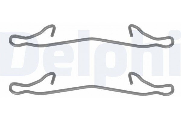 Delphi Σετ βοηθ. εξαρτημάτων, Τακάκια Φρένων - LX0088 Delphi Σετ βοηθ. εξαρτημάτων, Τακάκια Φρένων - LX0088