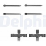 Delphi Σετ βοηθ. εξαρτημάτων, Τακάκια Φρένων - LX0095