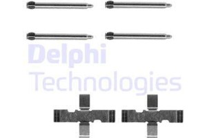 Delphi Σετ βοηθ. εξαρτημάτων, Τακάκια Φρένων - LX0095