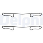 Delphi Σετ βοηθ. εξαρτημάτων, Τακάκια Φρένων - LX0108