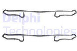 Delphi Σετ βοηθ. εξαρτημάτων, Τακάκια Φρένων - LX0108