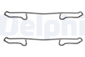 Delphi Σετ βοηθ. εξαρτημάτων, Τακάκια Φρένων - LX0108