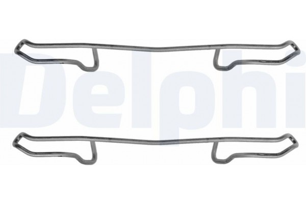 Delphi Σετ βοηθ. εξαρτημάτων, Τακάκια Φρένων - LX0108